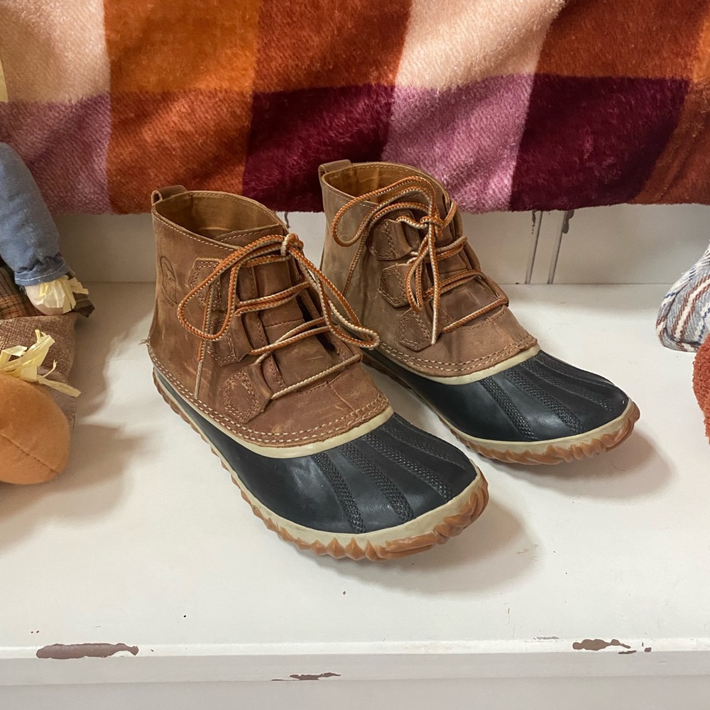 Sorel Out N About waterproof duck boot.